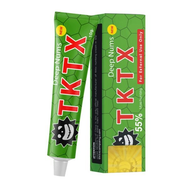 NUEVA anestesia TKTX verde 55 tubo y caja