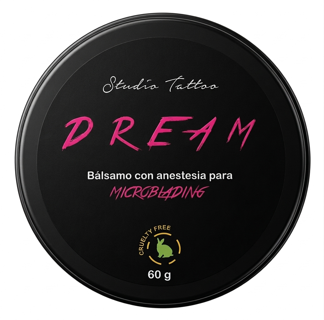 Balsamo con anestesia para tatuaje